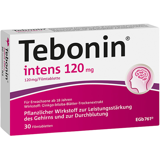 TEBONIN intens 120 mg Filmtabletten  30 St  Filmtabletten