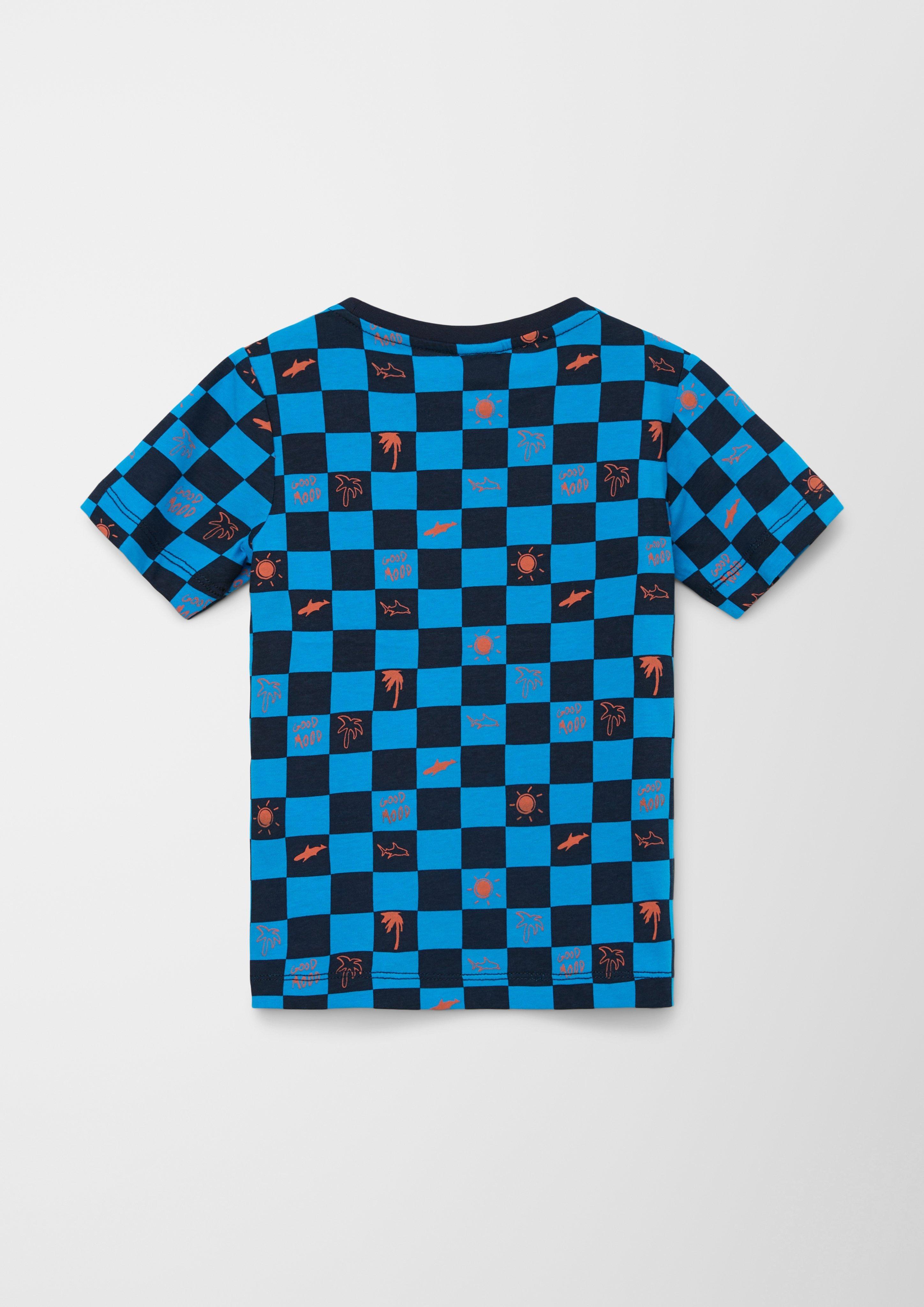 T-Shirt mit Karo-Muster  2130693-59A0