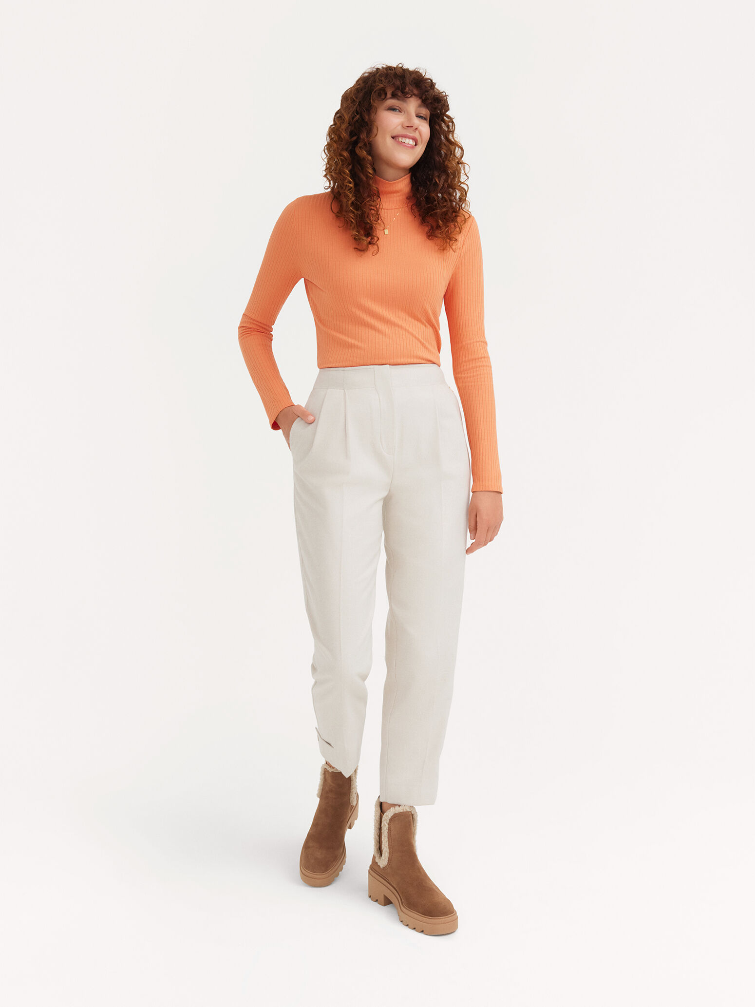 Pantalon - beige