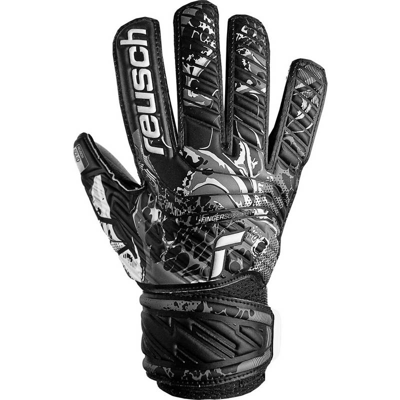 Reusch Attrakt Solid Finger Support Junior Torwarthandschuhe Kinder