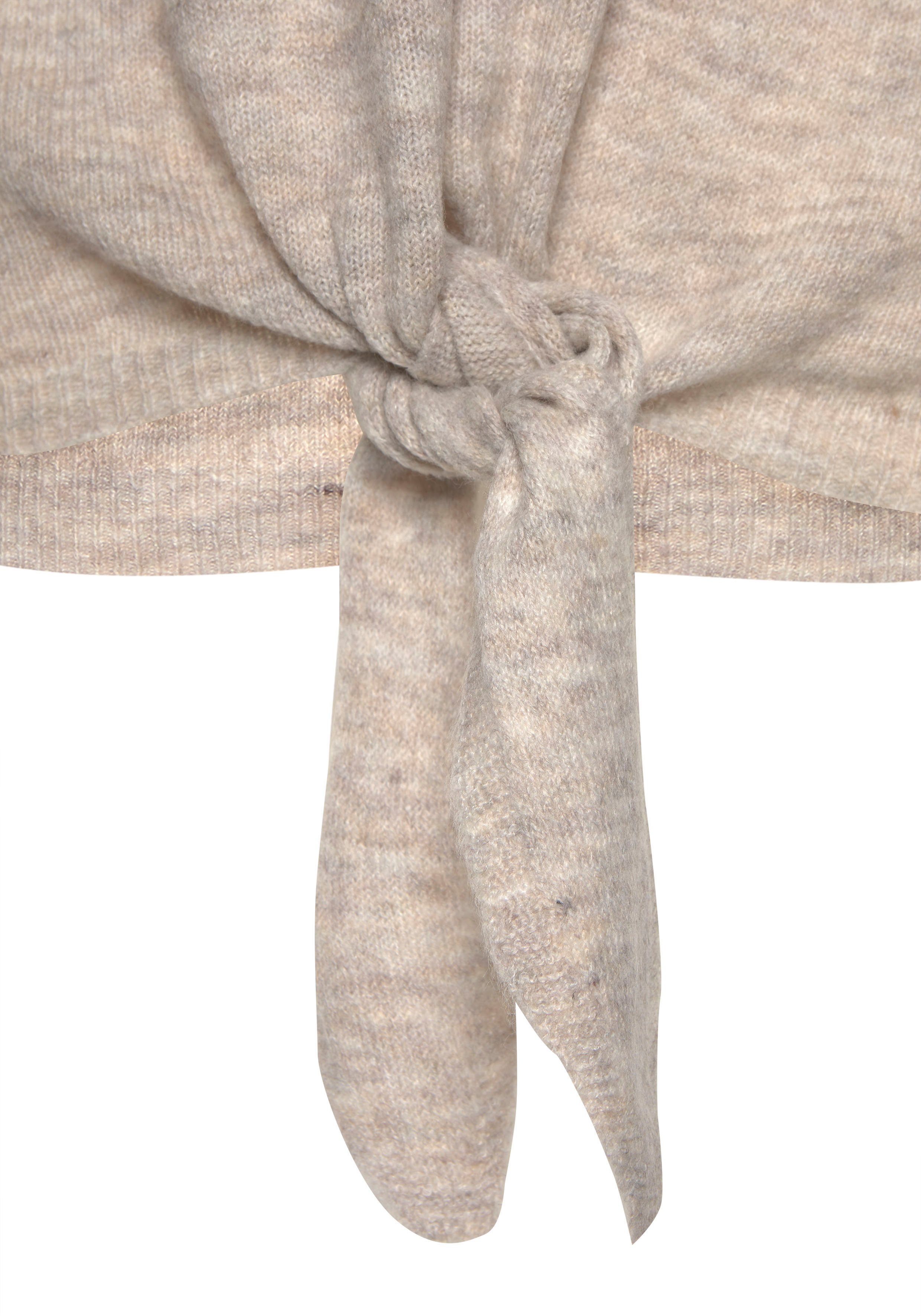 LASCANA Strickpullover mit U-Boot-Ausschnitt