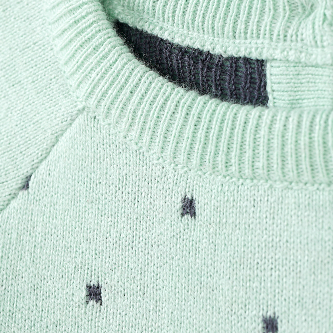 Baby Strickkleid mit Bären-Motiv