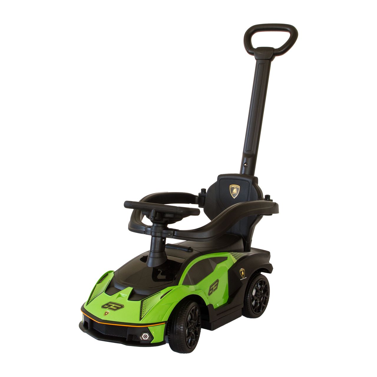 Lemodo NATIV Rutschauto, Kinderfahrzeug mit Sicherheitsbügel, grün