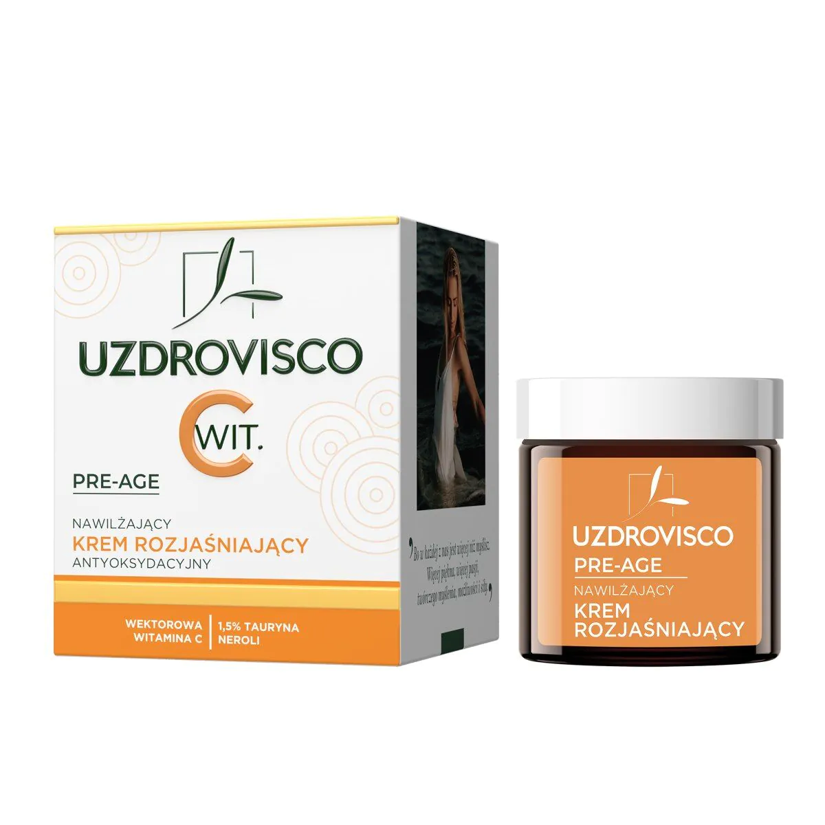 Uzdrovisco Pre-Age - Hydraterende, verhelderende, antioxidant crème 50 ml