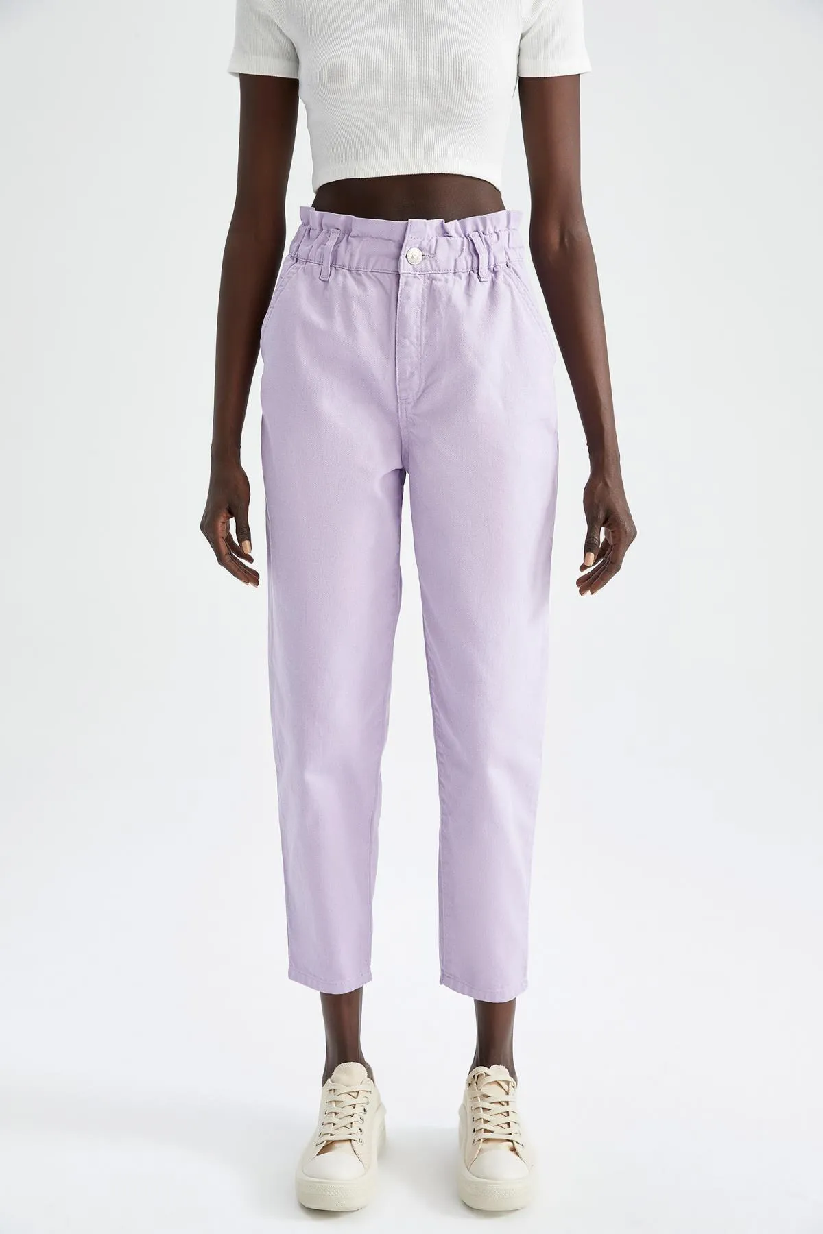DeFacto  Baggy-Hose aus Gabardine aus 100 % Baumwolle