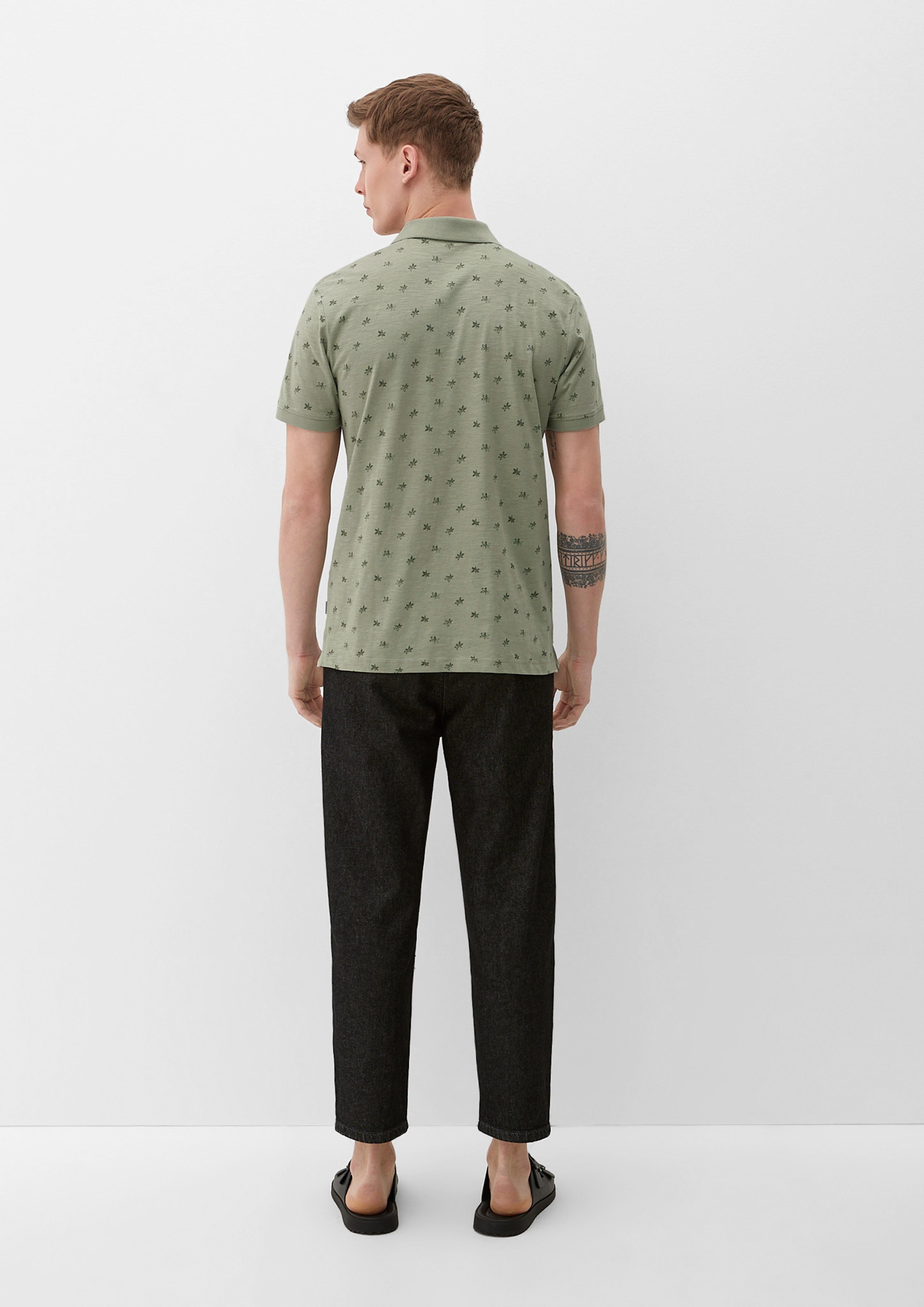 Poloshirt mit Allover-Print  2131471-78A1