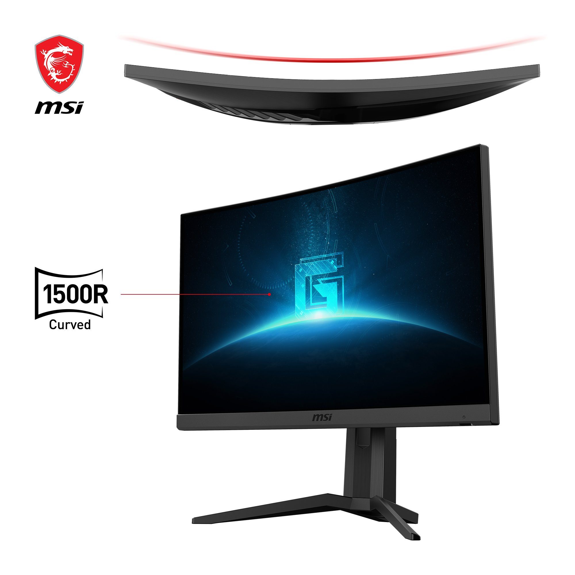 MSI G24C6P E2 Curved-Gaming-LED-Monitor (59,9 cm/24 