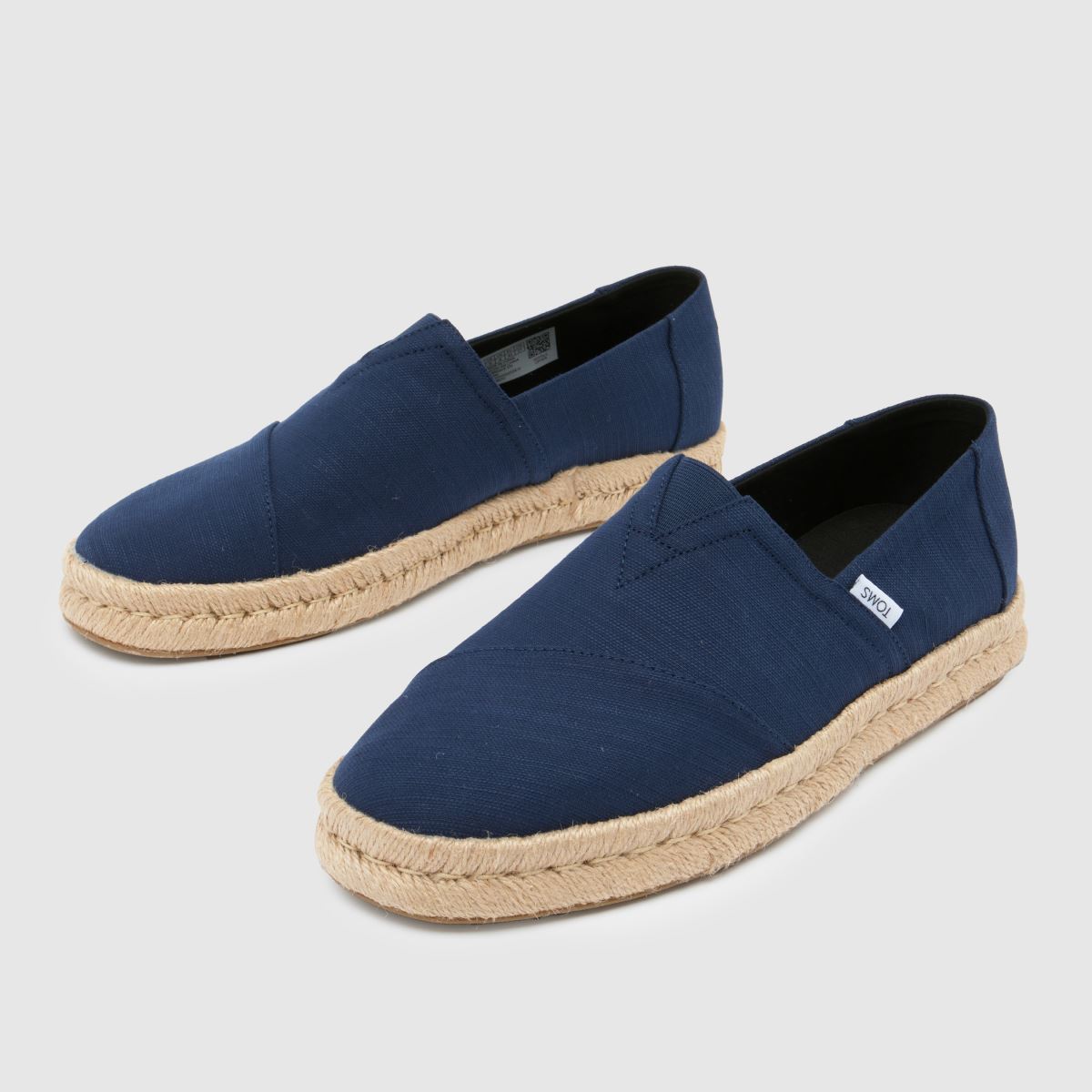 TOMS – Alpargata Rope 2.0 – Marinblå skor