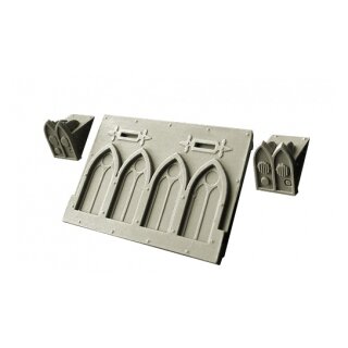 Gothic Front Plate for Light Vehicles