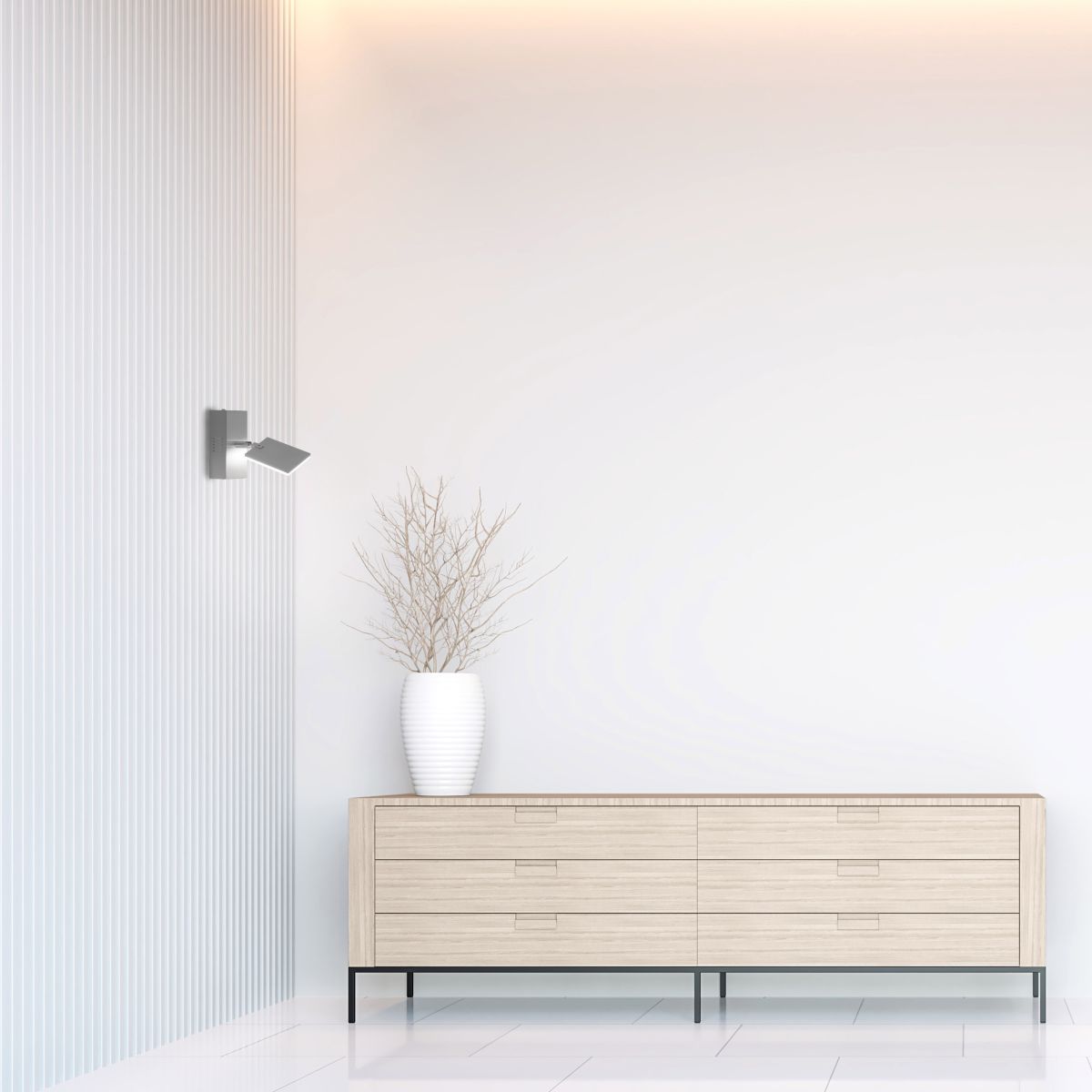 Paul Neuhaus 1-flg LED Spot Pure-Mira Aluminium