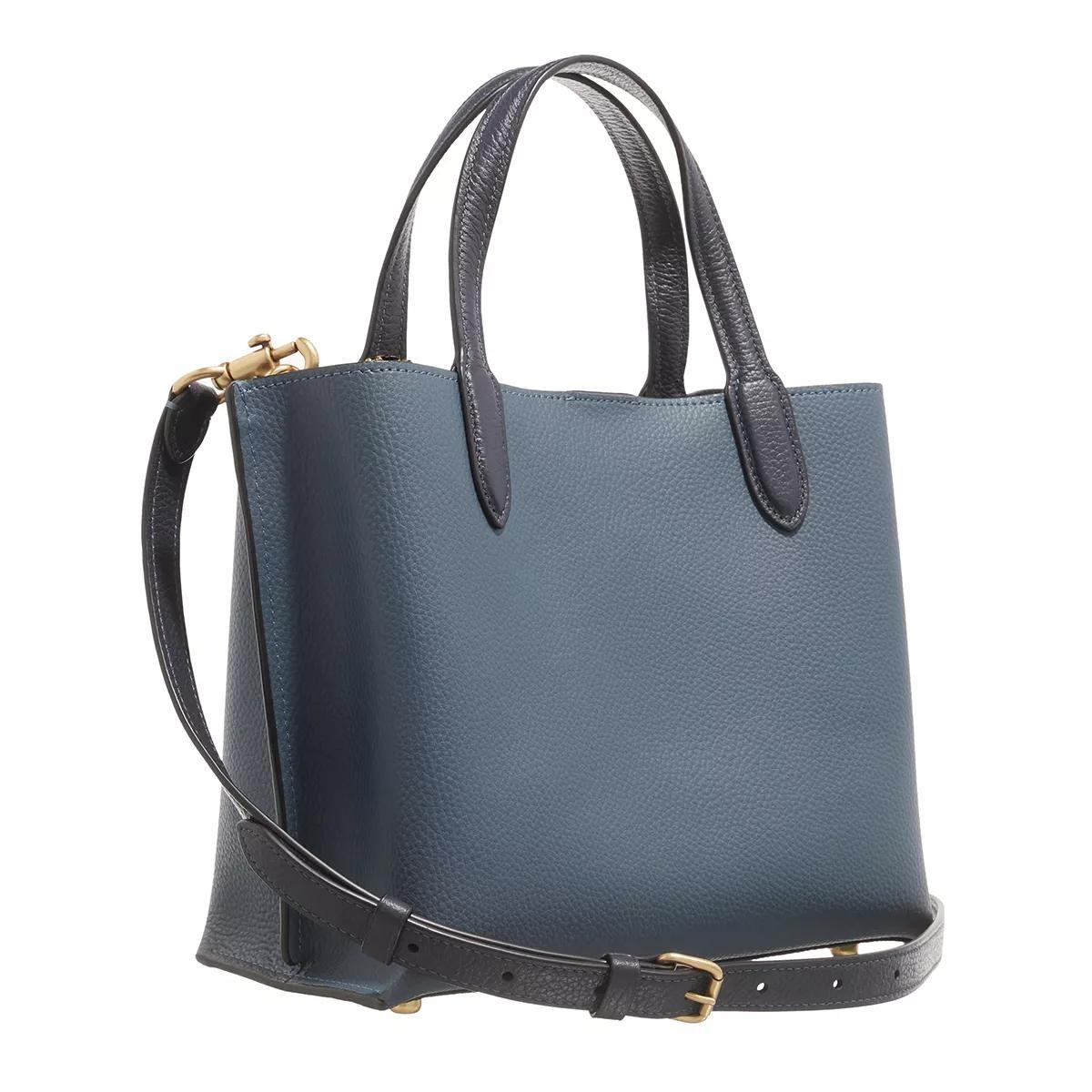 COACH Handtaschen blau Tote