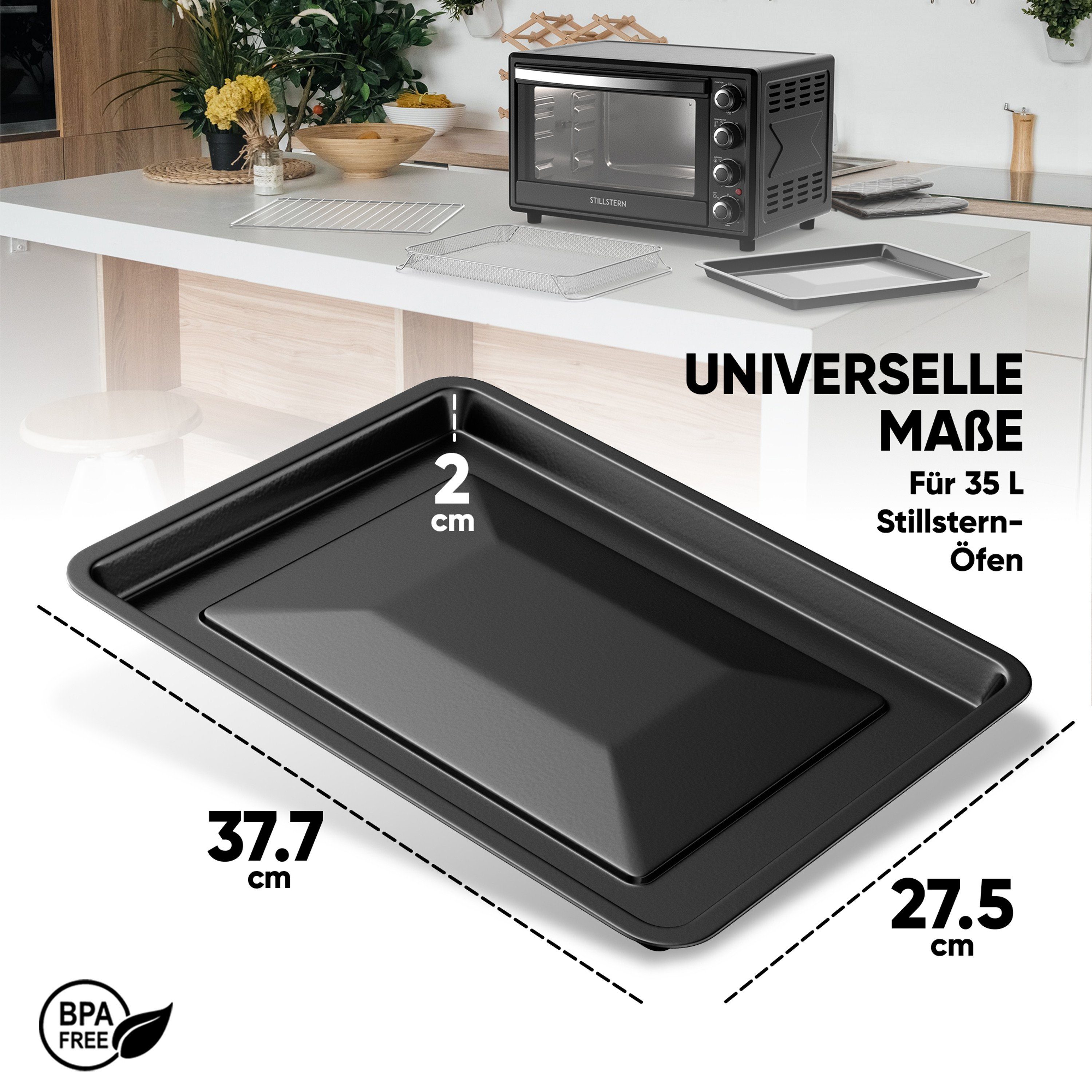 Stillstern Backblech für Stillstern 35L Minibackofen