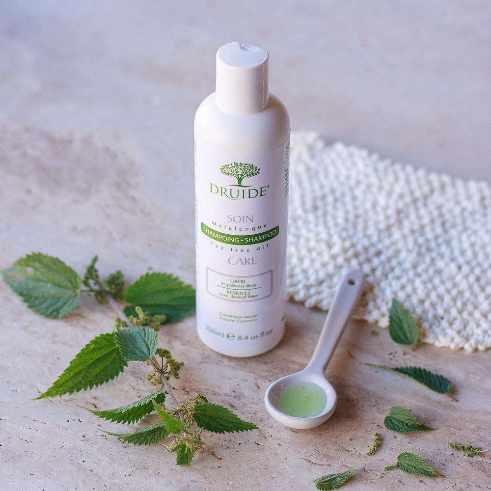 druide Shampoing Mélaleuque Shampoing naturel antipelliculaire et assainissant, sans sulfate | Druide