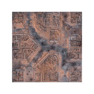 Desert Warzone City 4x4 Gaming Mat 2.0