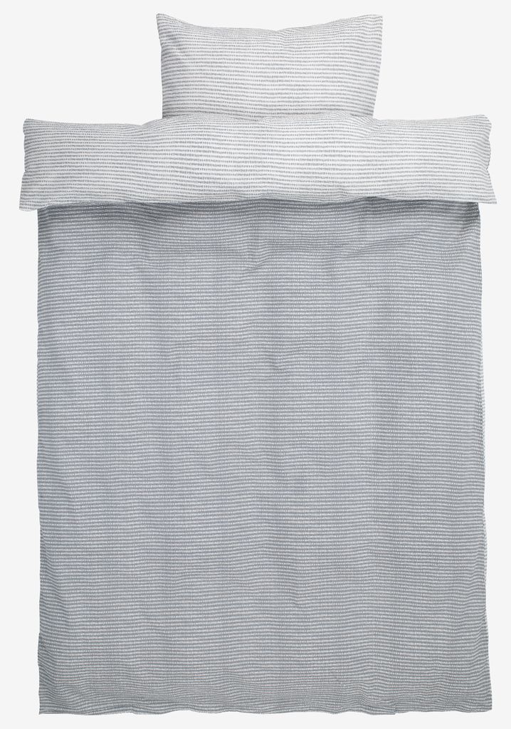 Conjunto de cama LOLA plus Crepe LOLA 140x200 cinza/branco