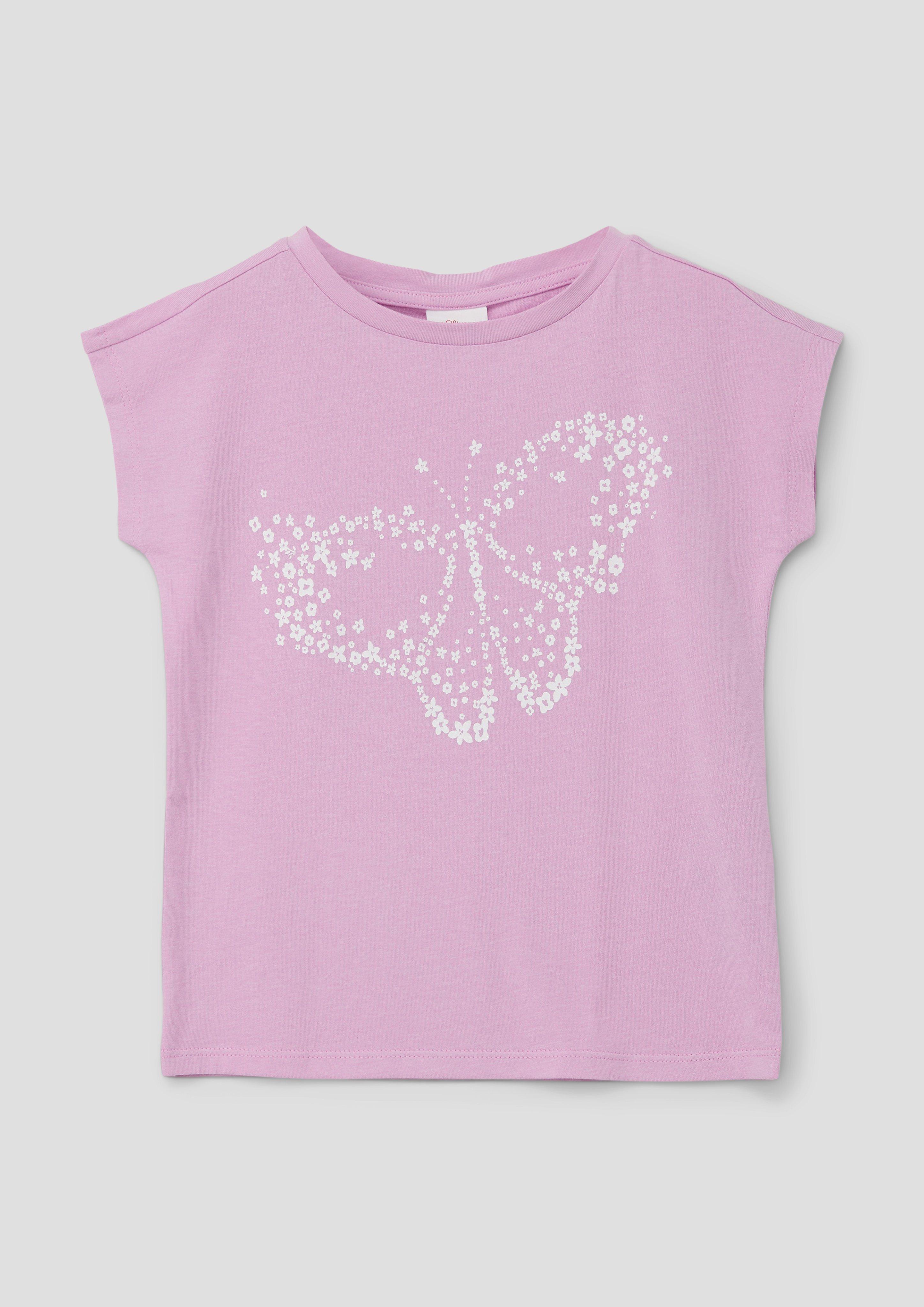 T-Shirt mit Frontprint  2142052-4442