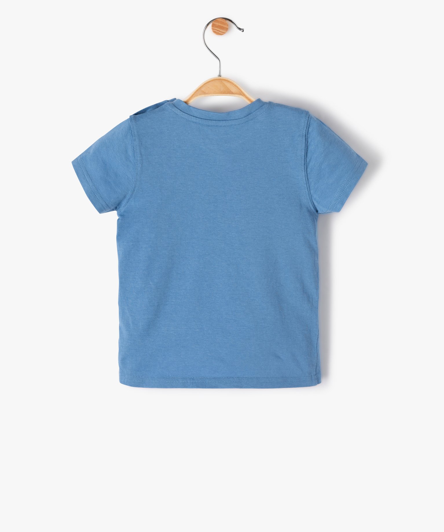 Tee-shirt bébé Garçon à manches courtes avec motif bleu | GEMO