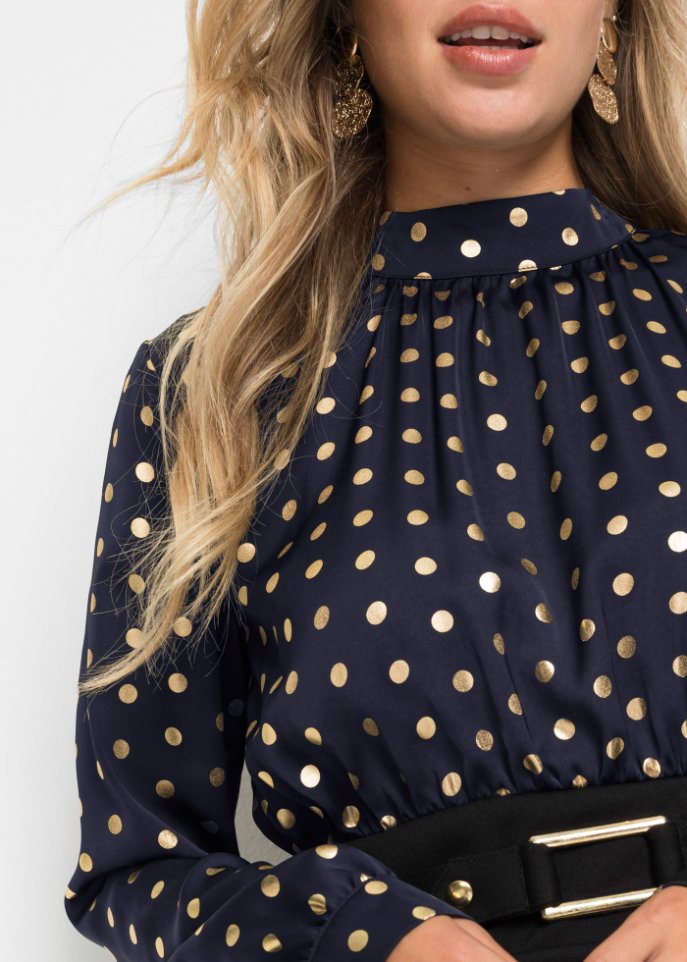 Kleid mit Polka-Dots