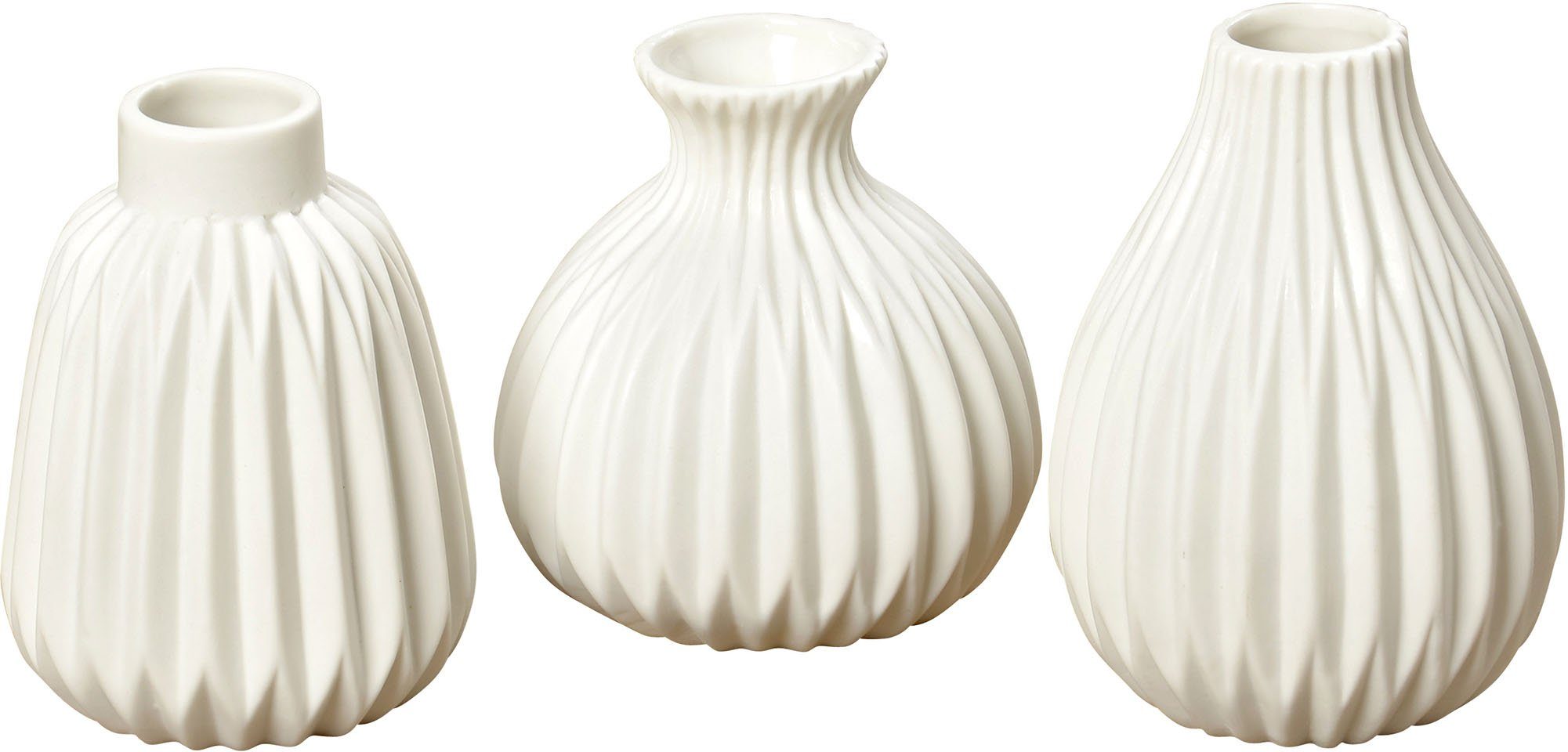BOLTZE Tischvase Esko (Set, 3 St)