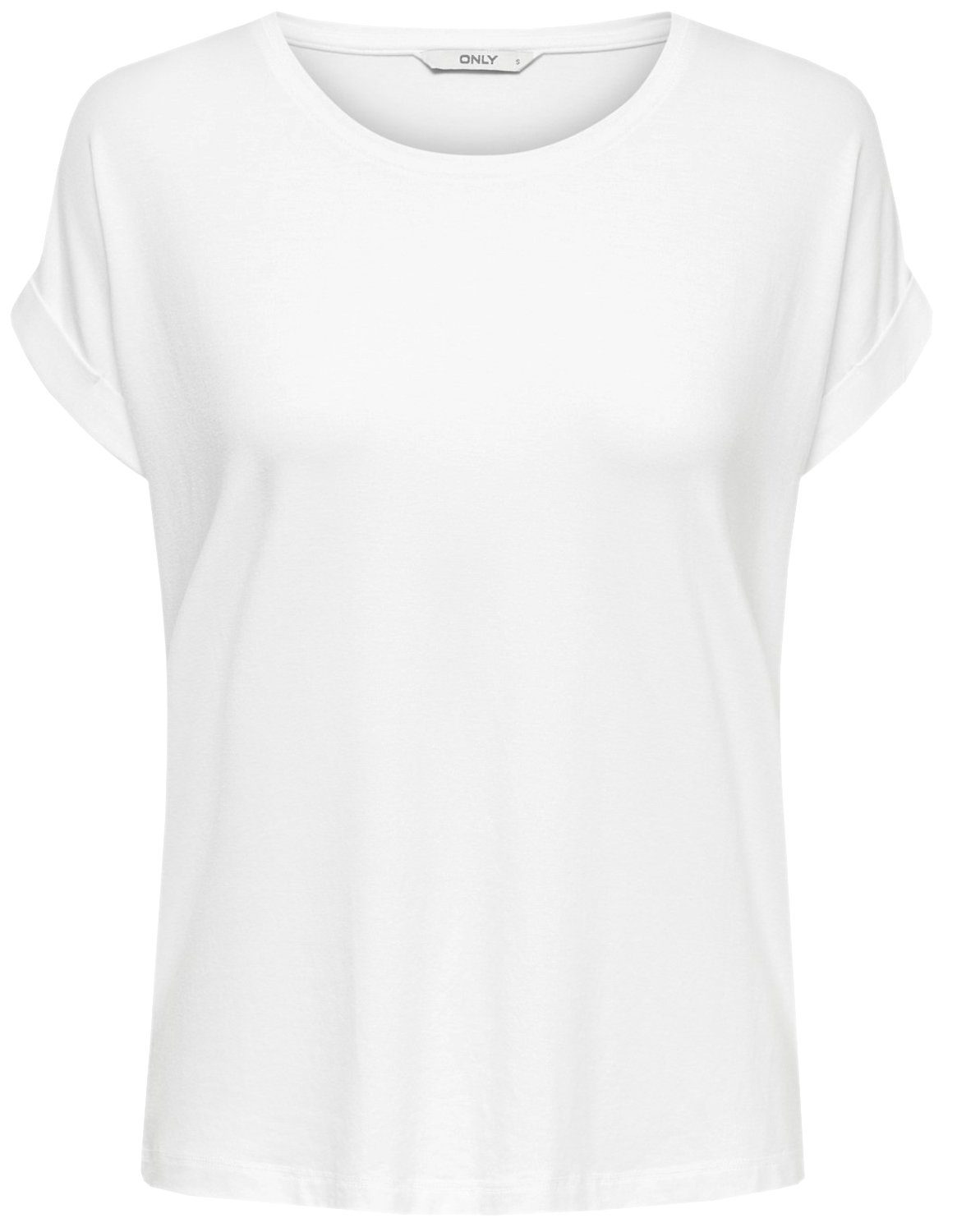 ONLY T-Shirt (2er-Pack) Basic Shirt im Doppelpack