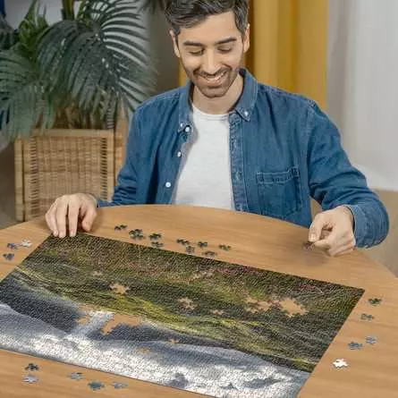 Puzzle 1000 Teile - Mysteriöse Berge