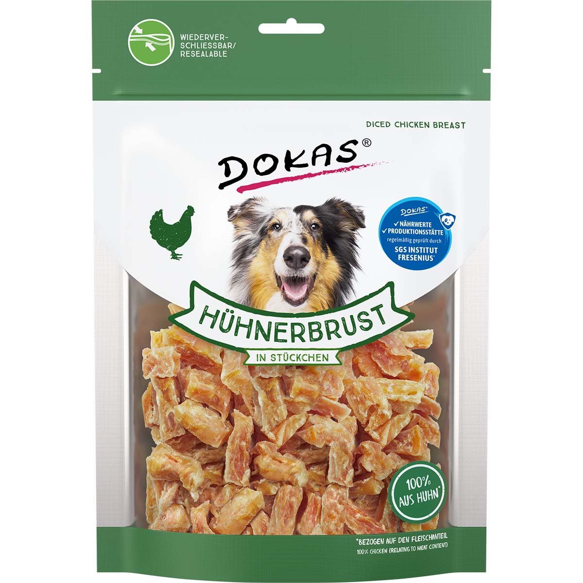 Dokas Hühnerbrust in Stückchen günstig kaufen bei ZooRoyal
