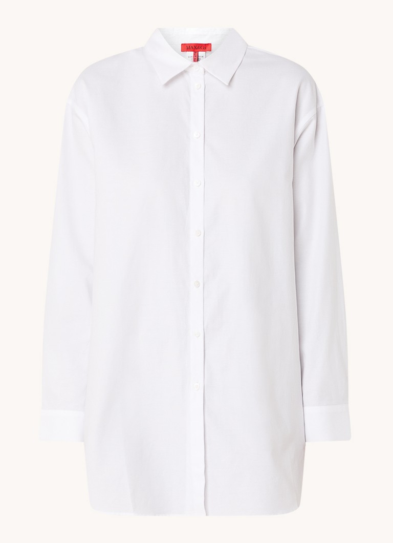 Camicetta oversize Max & Co Art & Memories con stampa sul retro.