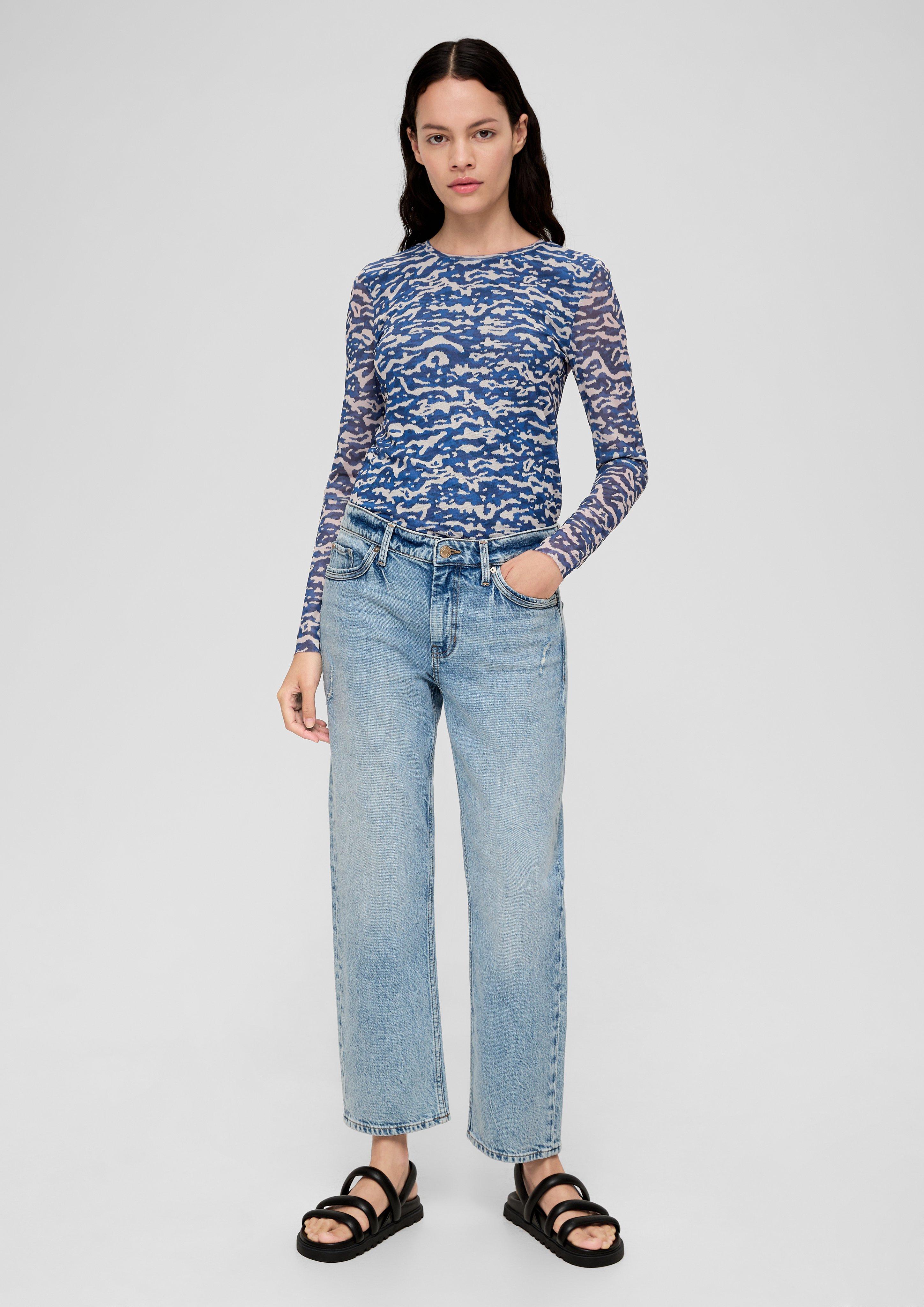 Langarmshirt aus Mesh  2136323-57A1