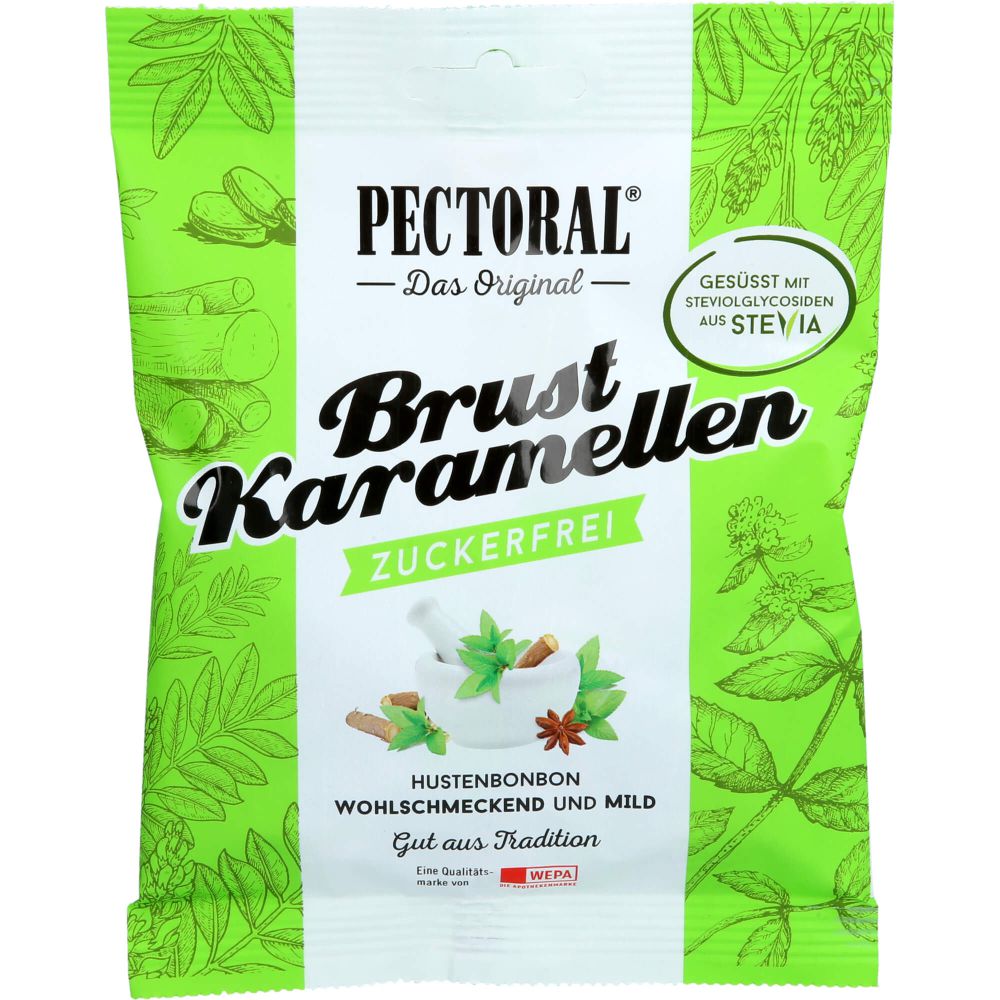 Brustkaramellen zuckerfrei Beutel