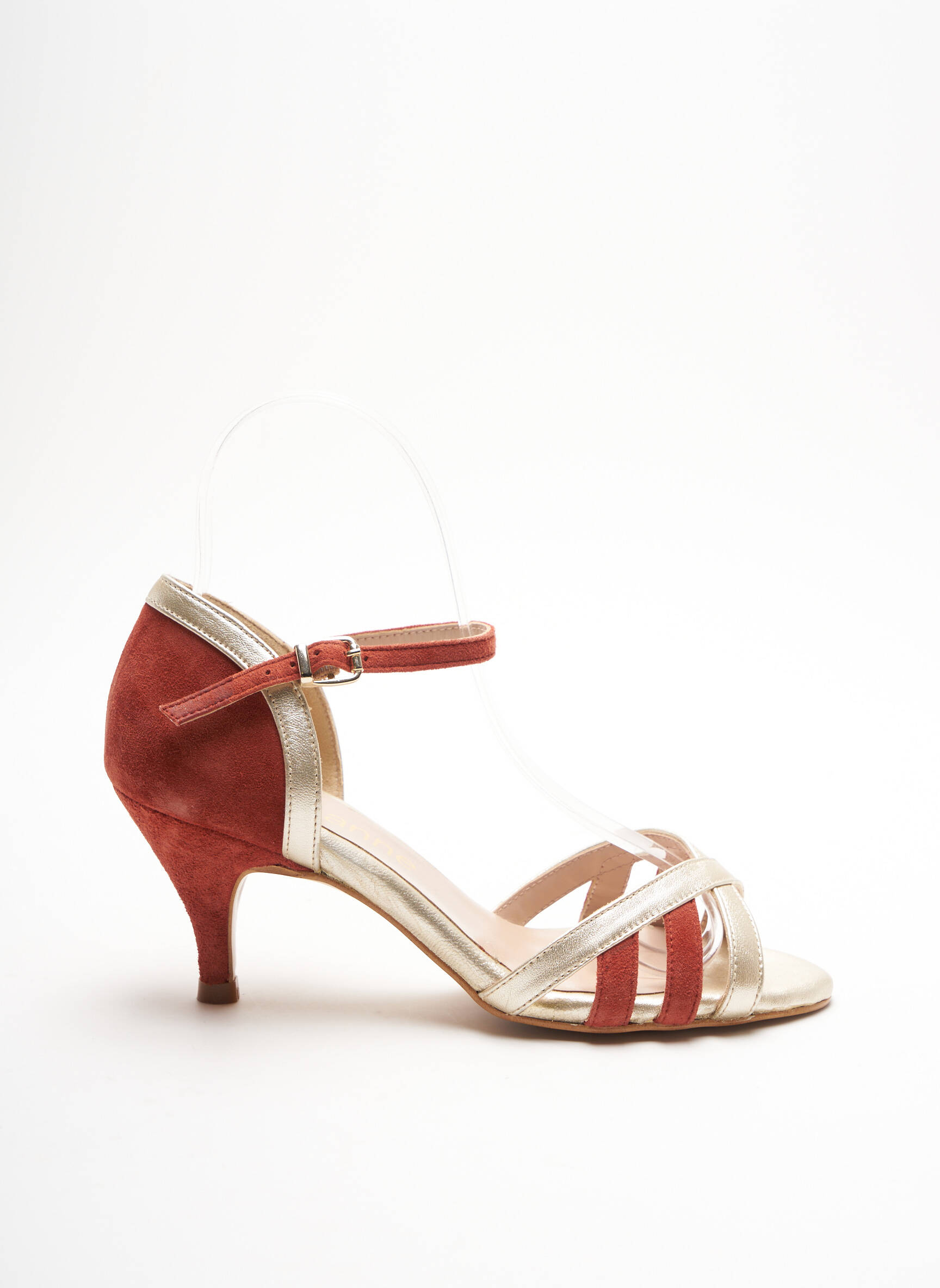 Romanne Sandales Nu Pieds Femme couleur orange