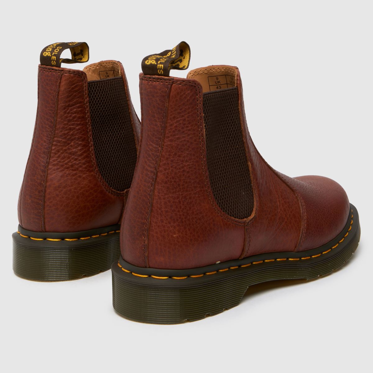 Dr Martens 2976 chelsea-stövlar i brunt