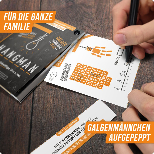 HANGMAN - CLASSIC EDITION - Reisespiel
