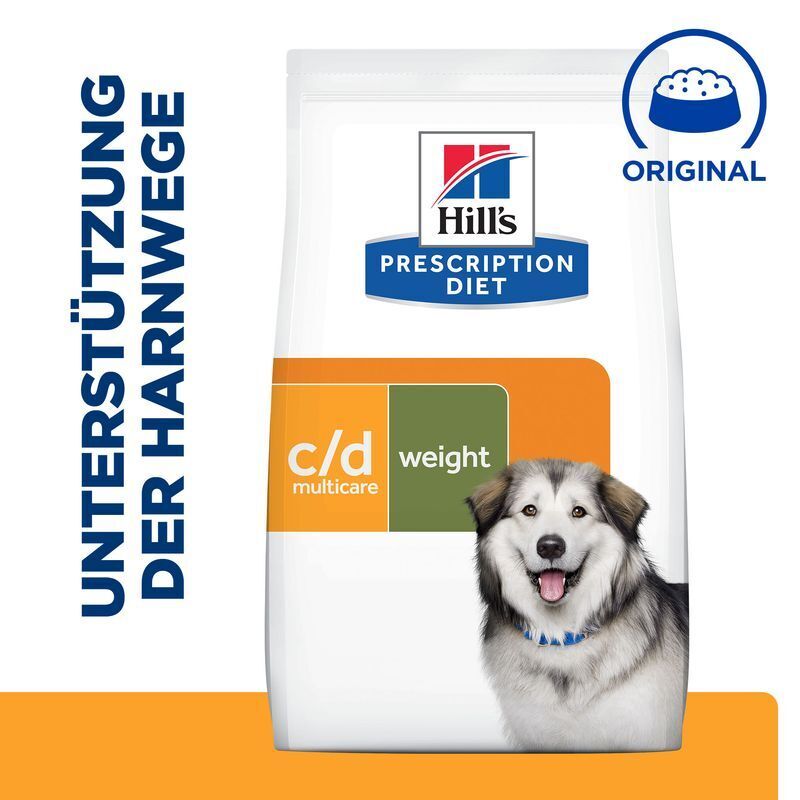 Hill's Übergewicht Hill's Prescription Diet c/d Multicare + Metabolic Urinary + Weight Care Original 12 kg