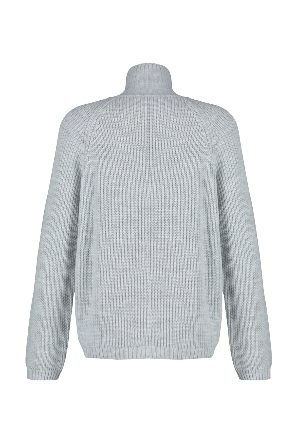 Trendyol Collection  Steinfarbener Strickpullover mit weiter Passform TWOAW24KZ00145