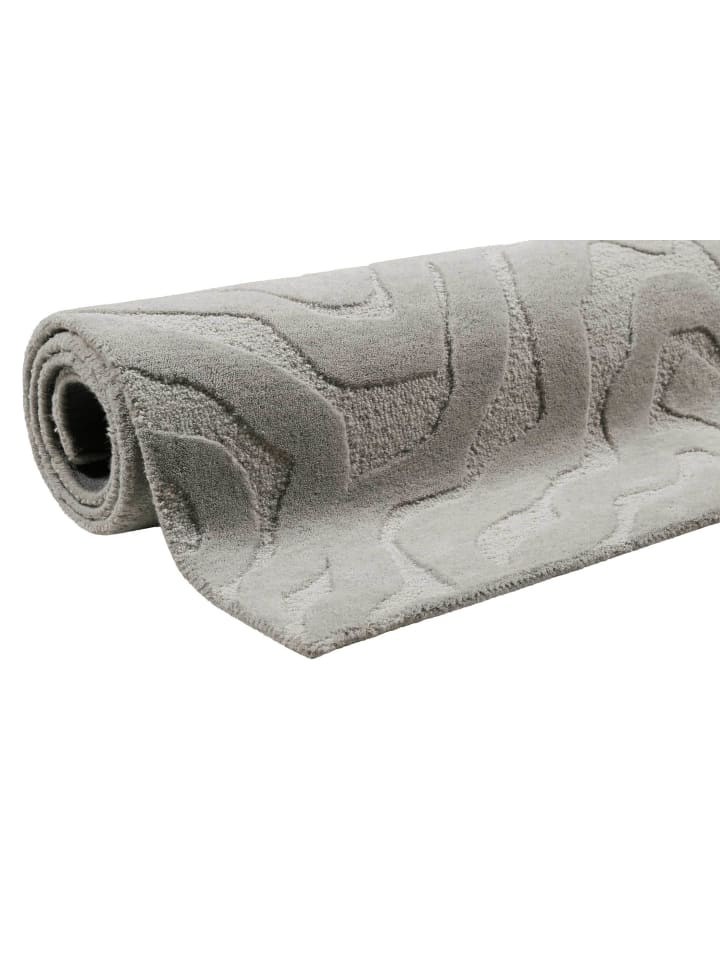 ESPRIT Kurzflorteppich Bay Edition in grau günstig kaufen