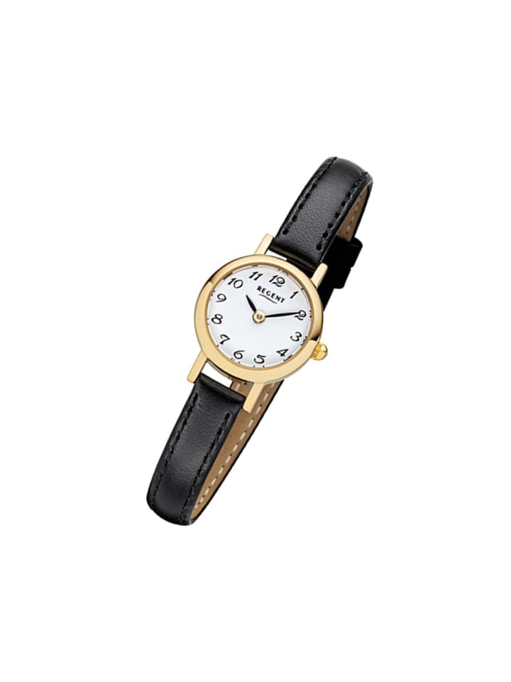 Regent Armbanduhr Regent Mini schwarz klein (ca. 20mm) günstig kaufen onesize