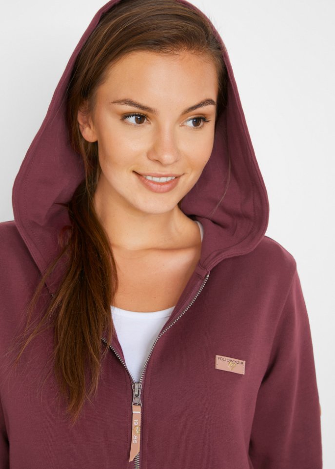 Sweatjacke mit Kapuze