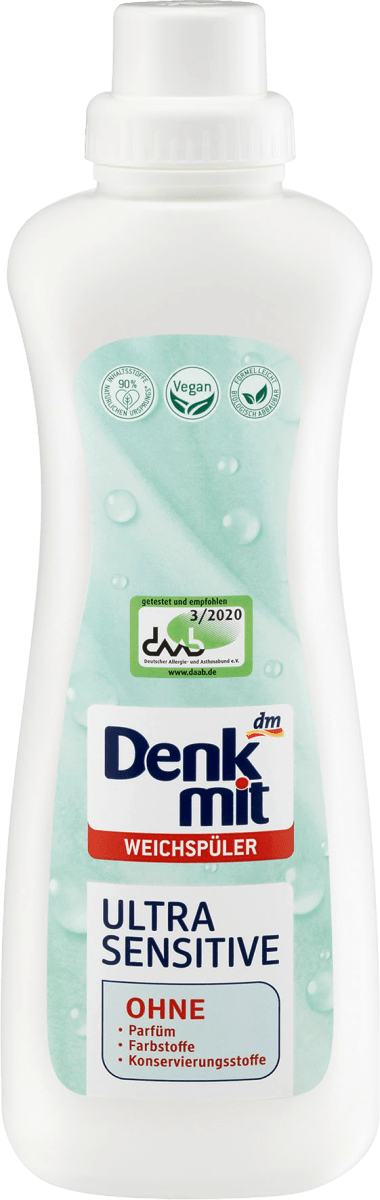 Weichspüler Ultra Sensitive 40WL, 1 l
