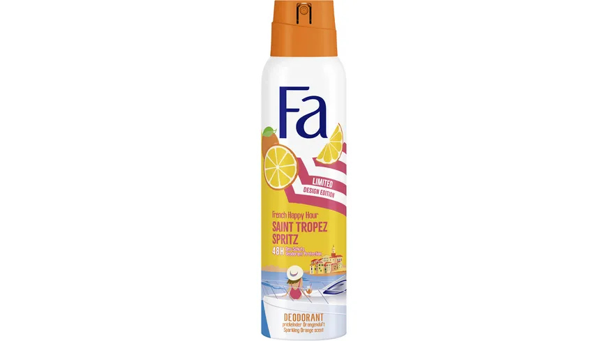 Fa French Happy Hour Saint Tropez Spritz Deodorant 150 ml