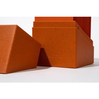 Ultimate Guard Return To Earth Boulder Deck Case 100+ Standardgröße Orange