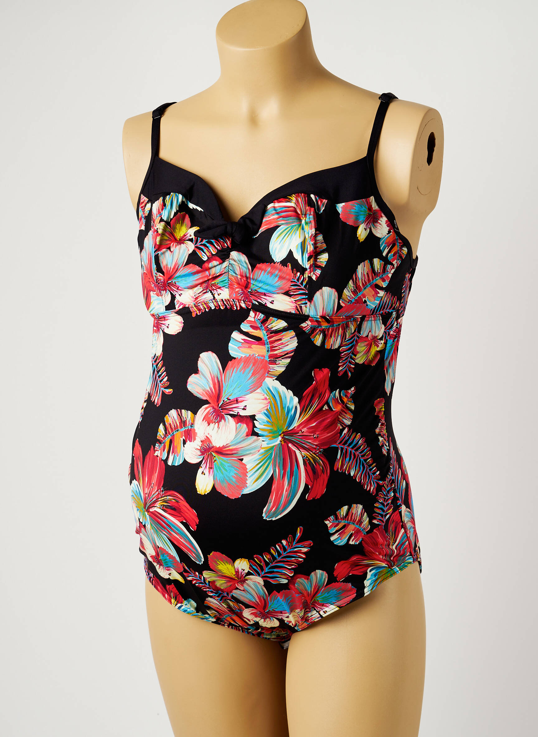 Cache Coeur Maillots2bain Maternite Femme couleur noir