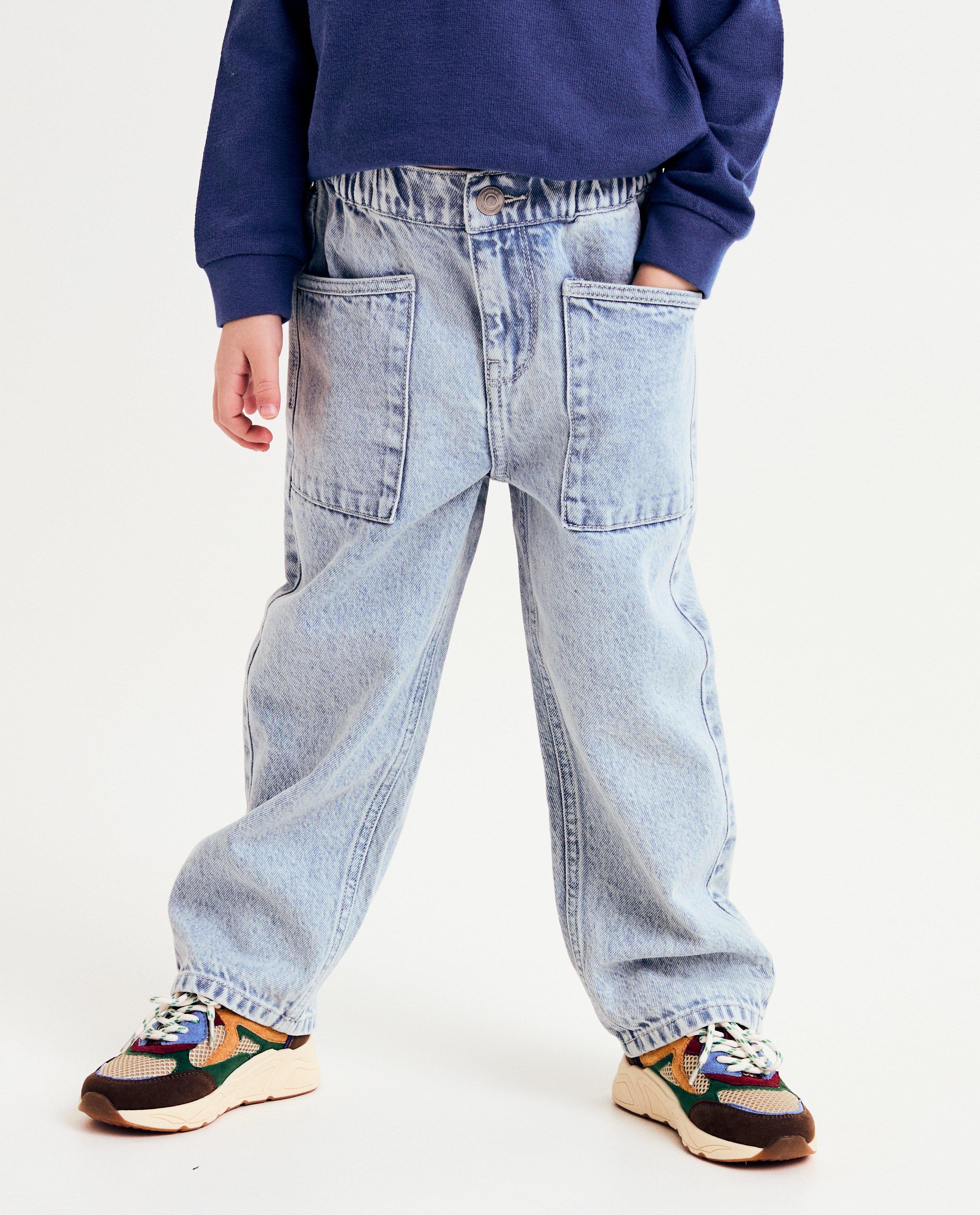 Hampton Bays Blå jeans, lös passform ljusblå