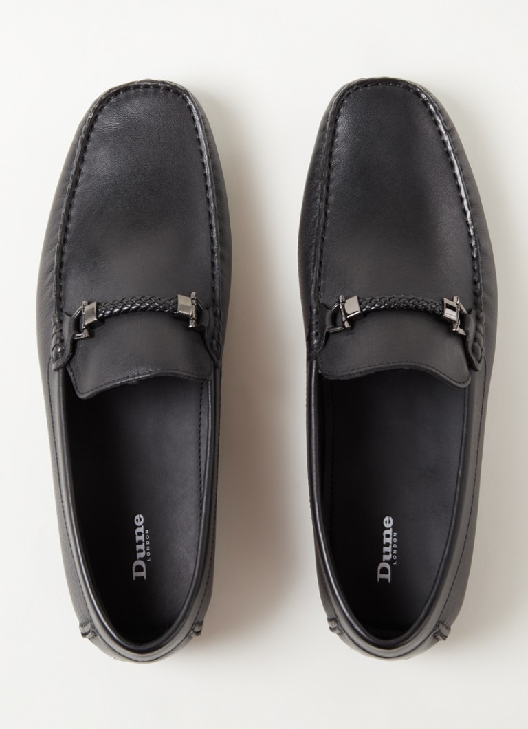 Dune London Beacons leather moccasin