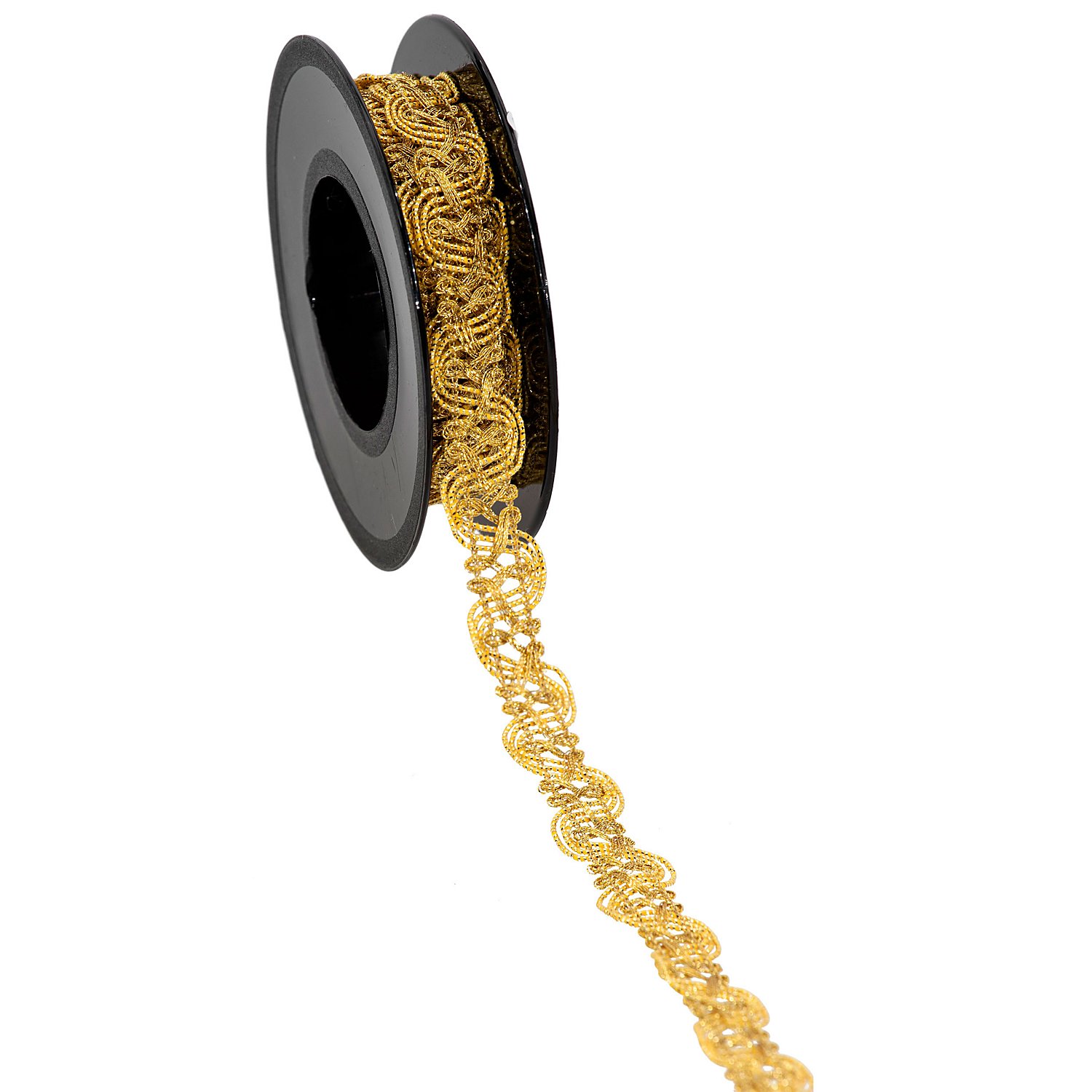Posamentenborte Brokat, gold