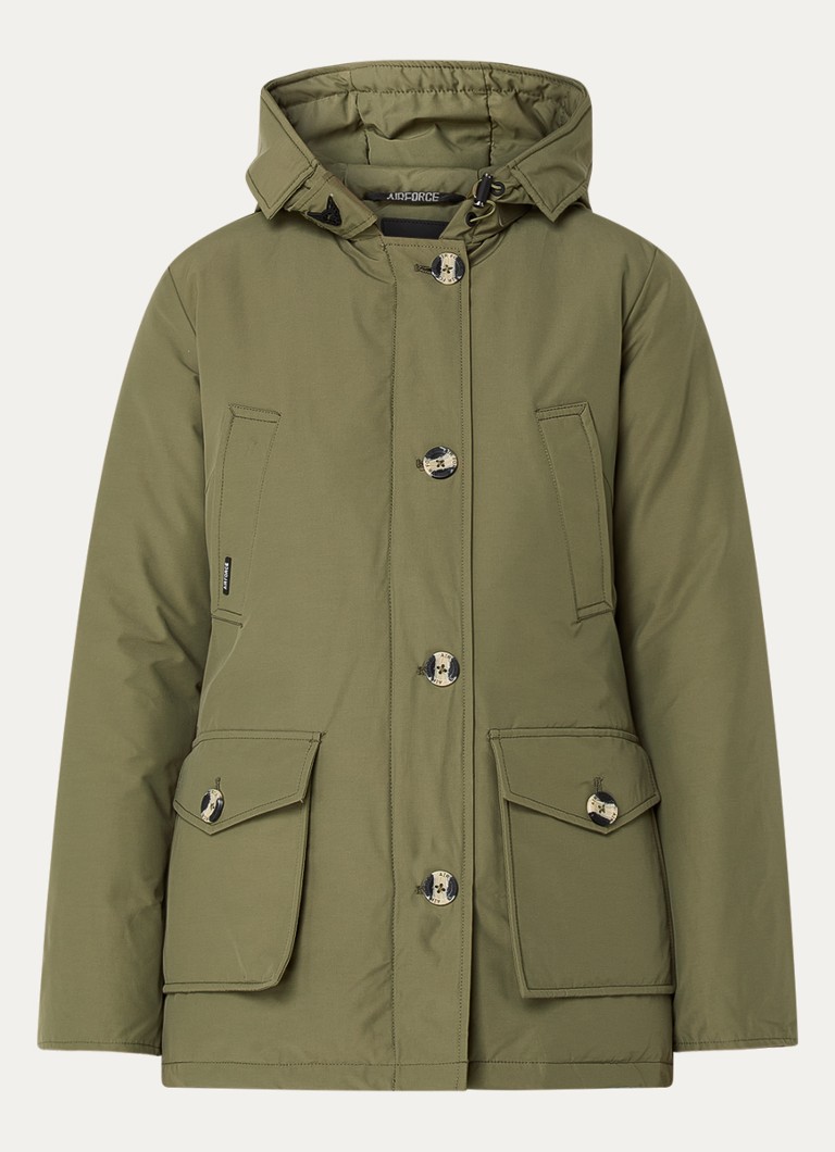 Parka cu glugă căptușită Air Force