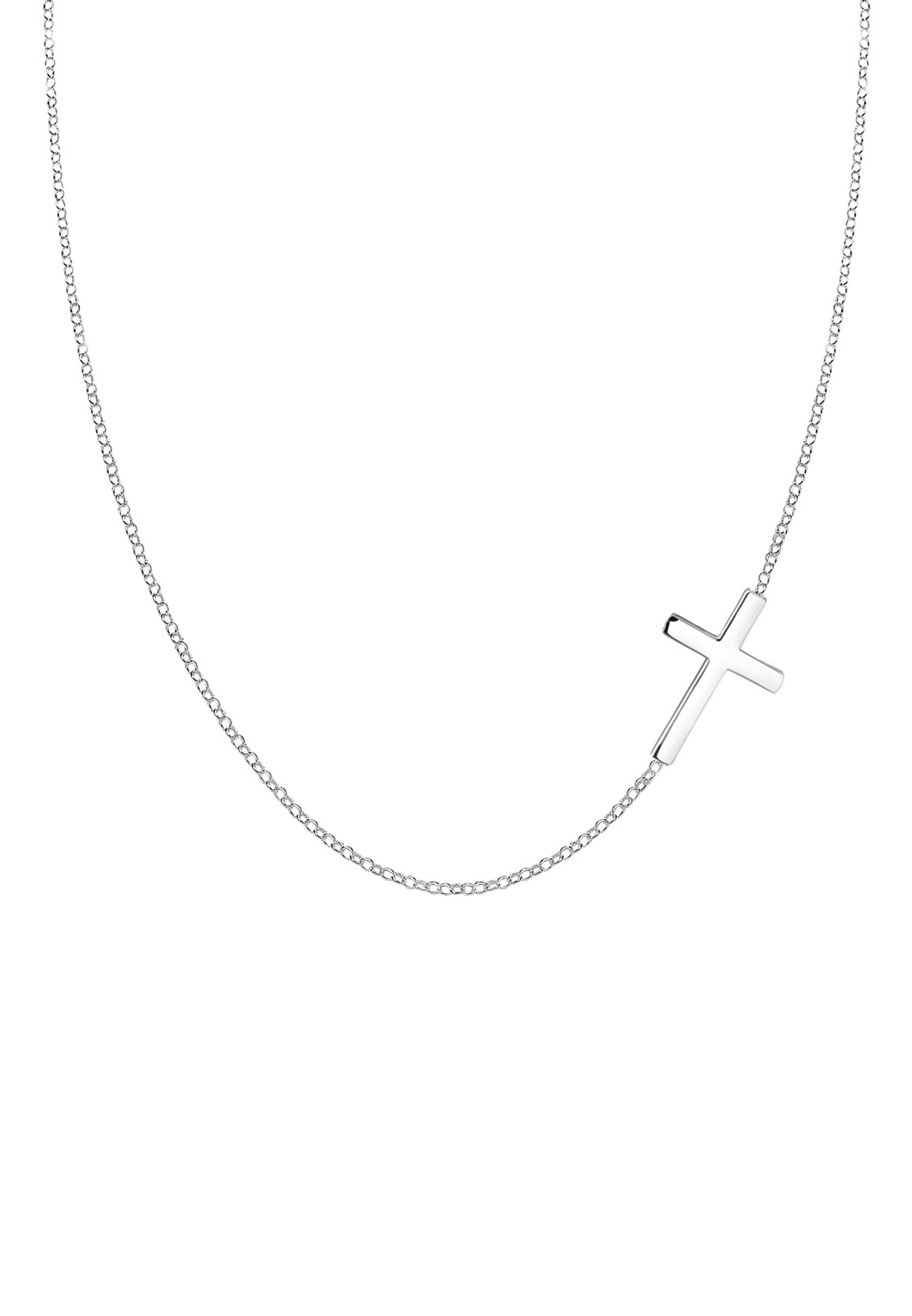Elli Halskette Trend Kreuz Symbol Glaube Religion 925 Silber