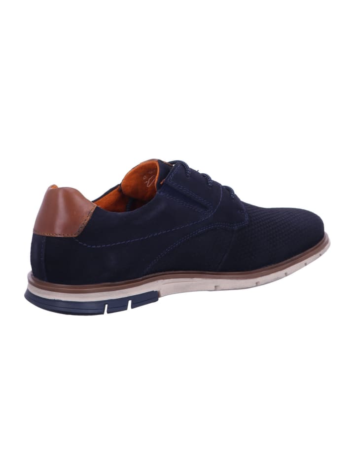 Bugatti Schnürschuh in blau günstig kaufen