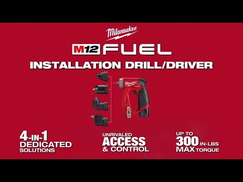 Milwaukee 4933464979 M12 FDDXKIT-202X Akku Kompaktboremaskin 4-i-1 12V 2,0Ah