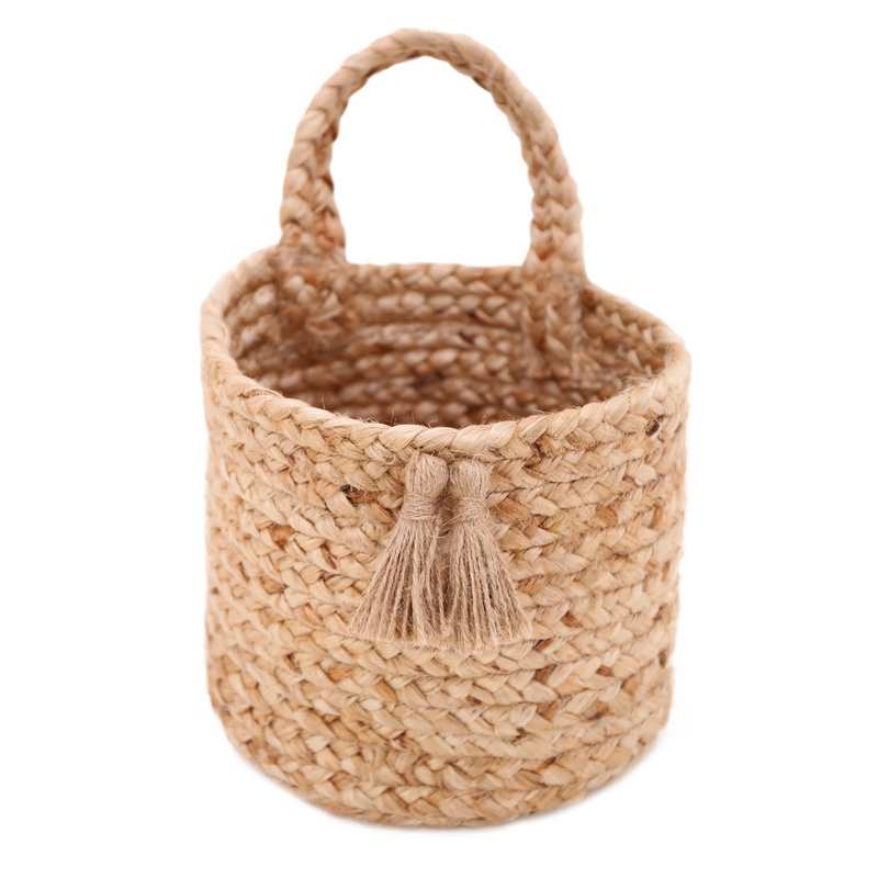 Panier de rangement jute 20x20cm OSLO