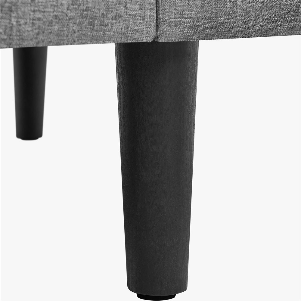 Yaheetech Schlafsofa, 3-Sitzer-Sofa Couch Polstersofa für 3 Personen, max.340 KG belastbar
